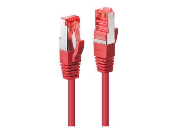 LINDY Cat.6 S/FTP Cable Red 5m Patch Cable