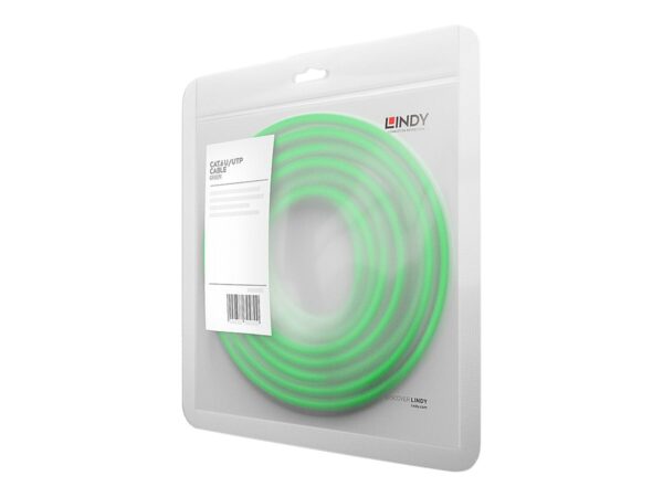 LINDY Cat.6 U/UTP Cable green 30m
