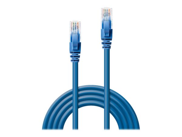 LINDY Cat.6 UTP Cable Blue 1m