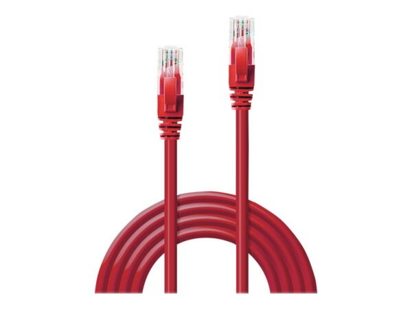 LINDY Cat.6 UTP Cable Red 15m