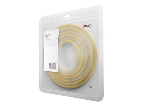 LINDY Cat.6 UTP Cable Yellow 2m