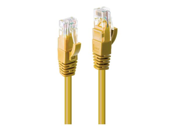 LINDY Cat.6 UTP Cable Yellow 2m