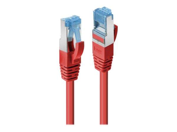 LINDY Cat.6A S/FTP LSOH Red 15m Patch Cable