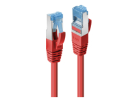LINDY Cat.6A S/FTP LSOH Red 3m Patch Cable