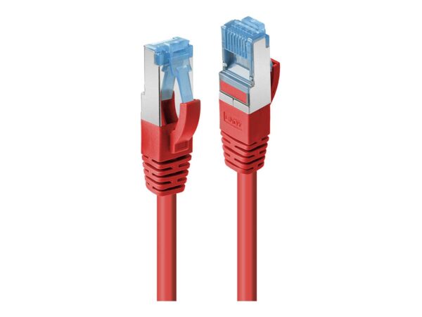 LINDY Cat.6A S/FTP LSOH Red 5m Patch Cable
