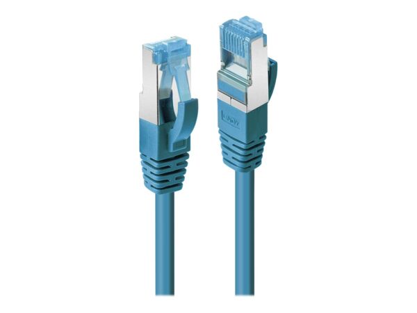 LINDY Cat.6A S/FTP PIMF LSOH Blue 0.5m Patch Cable