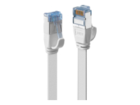 LINDY Cat.6A U/FTP Flat Patch Cable white 0.3m