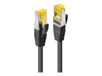 LINDY Cat.7 Patch Cable S/FTP PIMF LSOH Black 20m