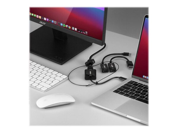 LINDY Converter Set USB Type C MiniDP and DP to HDMI 18G