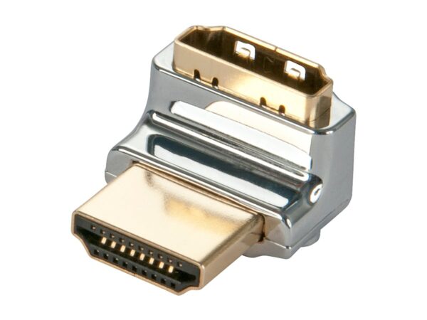 LINDY CROMO HDMI Adapter 90degree Up Connector type AM to AF