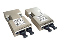 LINDY DVI-D Extender 500m Fiber 2x Duplex LC Multimode 1920×1200