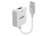 LINDY HDMI 18G to DisplayPort 1.2 Converter Connects an HDMI source to a DisplayPort display