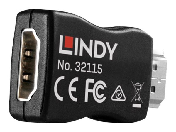 LINDY HDMI 2.0 EDID Emulator Resolutions up to 3840×2160 at 60Hz HDCP 2.2 Pass-Through and HDR