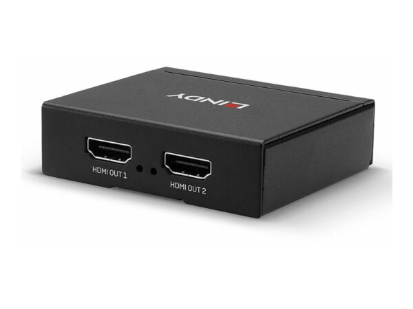 LINDY HDMI 4K Splitter 2 Port 3D 2160p30 HDTV up to 1080p und 4K 36/12 Bit HDCP 1.4