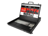LINDY HDMI DP & VGA KVM LCD 17p Full HD Console