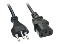 LINDY IEC-Mains lead 5m Swiss Plug to IEC C13
