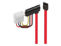 LINDY Internal SATA + Power Cable 0.5m