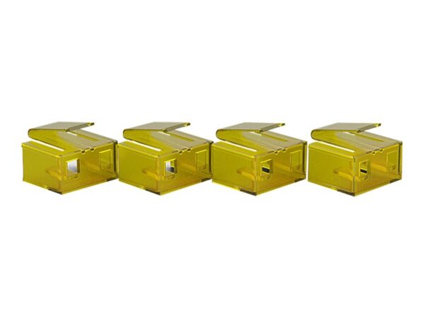 LINDY Kit dextension pour verrous RJ45 20 pièces jaune