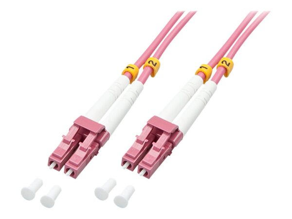 LINDY LWL-Duplexcable LC/LC OM4 2m 50/125 Multimode