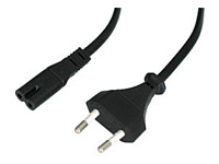 LINDY Mains Cable with Euro Connector 3m