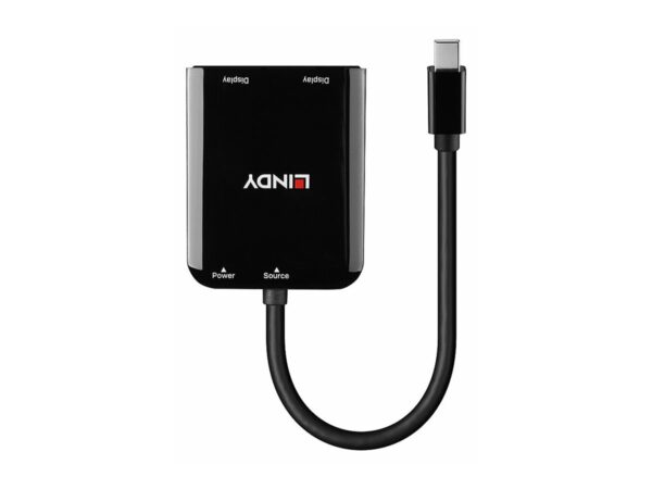 LINDY Mini DisplayPort to 2 Port HDMI MST Hub