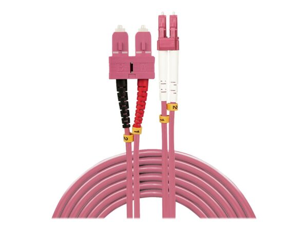 LINDY Optic Cable LC/SC OM4 5m 50/125 Multimode