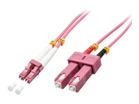 LINDY Optic Cable LC/SC OM4 5m 50/125 Multimode