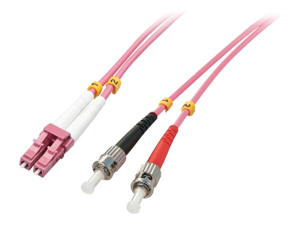 LINDY Optic Cable LC/ST OM4 2m 50/125 Multimode