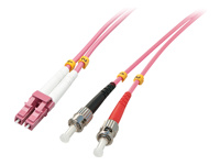 LINDY Optic Cable LC/ST OM4 5m 50/125 Multimode