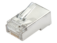 LINDY RJ-45 Connector STP Cat.5e 10x for patch cord crimp type
