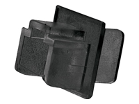 LINDY RJ45 Dust Covers 10 Pack Colour Black