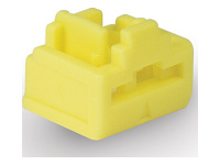 LINDY RJ45 Port Locks YELLOW 20pcs.