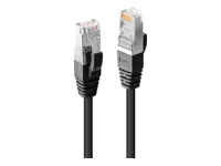 LINDY S/FTP Cat.6 Cable Black 1m LSOH incl. Testprotocol