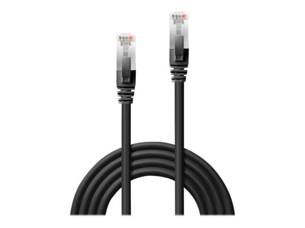 LINDY S/FTP Cat.6 Cable Black 30m LSOH incl. Testprotocol