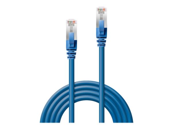 LINDY S/FTP Cat.6 Cable Blue 7.5 LSOH incl. Testprotocol