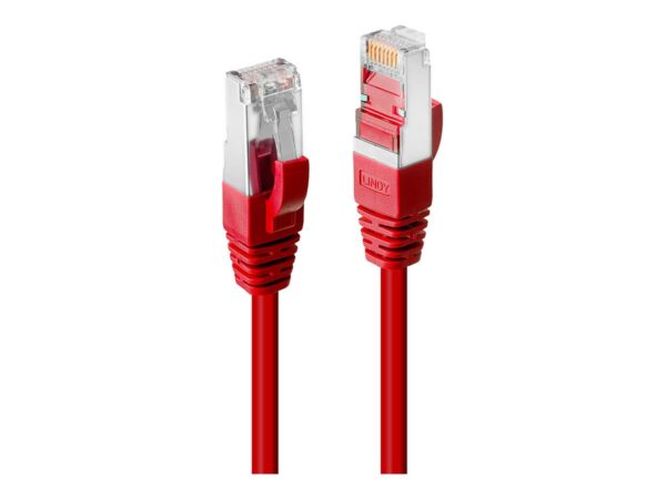 LINDY S/FTP Cat.6 Cable Red 3m LSOH incl. Testprotocol