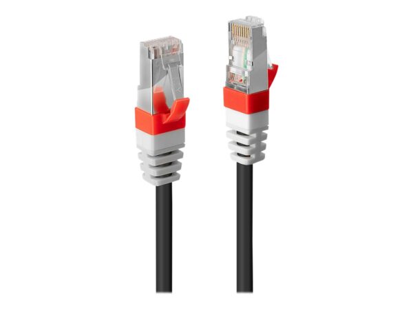 LINDY S/FTP Cat.6A Cable Black 10m LSOH incl. Testprotocol