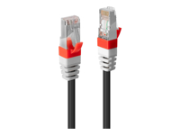 LINDY S/FTP Cat.6A Cable Black 15m LSOH incl. Testprotocol