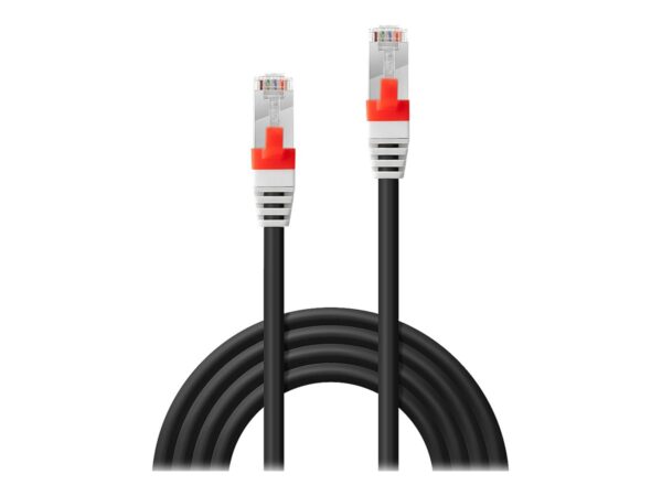 LINDY S/FTP Cat.6A Cable Black 30m LSOH incl. Testprotocol