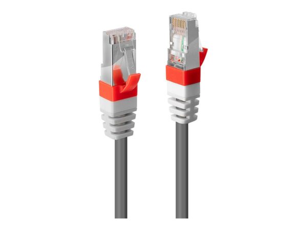 LINDY S/FTP Cat.6A Cable Grey 0.3m LSOH incl. Testprotocol