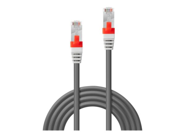 LINDY S/FTP Cat.6A Cable Grey 15m LSOH incl. Testprotocol