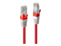 LINDY S/FTP Cat.6A Cable Red 15m LSOH incl. Testprotocol