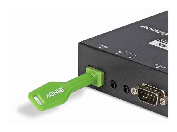 LINDY SFP Port Locks GREEN 20pcs.