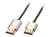 LINDY Slim HDMI High Speed A/A Cable 5m with Ethernet