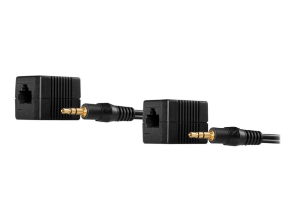 LINDY Stereo Audio Extender Cat.5/6 100m 3.5mm Analog Stereo Extender – passive