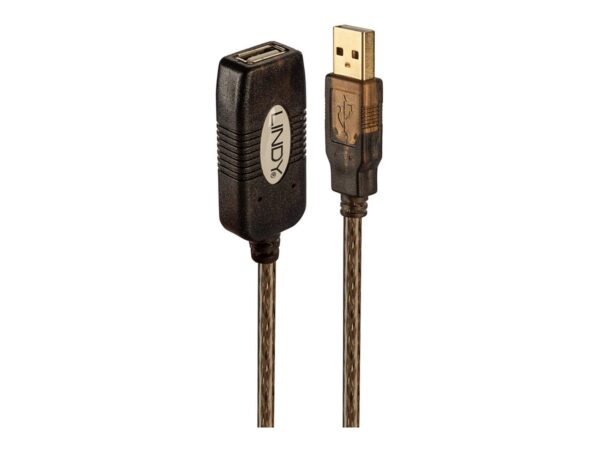LINDY USB 2.0 Active Extension 20m 480 Mbit/s USB Bus Powered