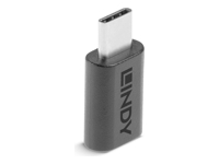LINDY USB 2.0 Adaptor Type C / Micro-B USB Type C plug / Type Micro-B coupling