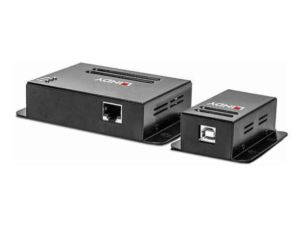 LINDY USB 2.0 Cat.5 Extender 50m Power over RJ45 4 Port