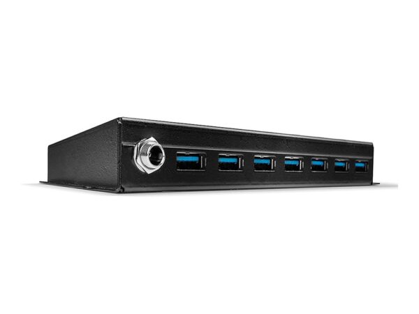 LINDY USB 3.0 Industrial 7 Port Hub Metal
