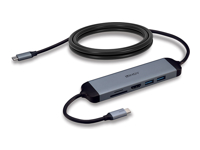 LINDY USB 3.2 Type C Laptop Micro Dock with 1.4m USB PD Charging Cable